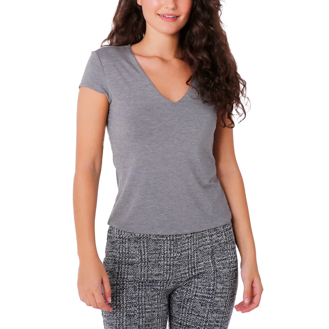 BLAKELY T-SHIRT - HEATHER GREY