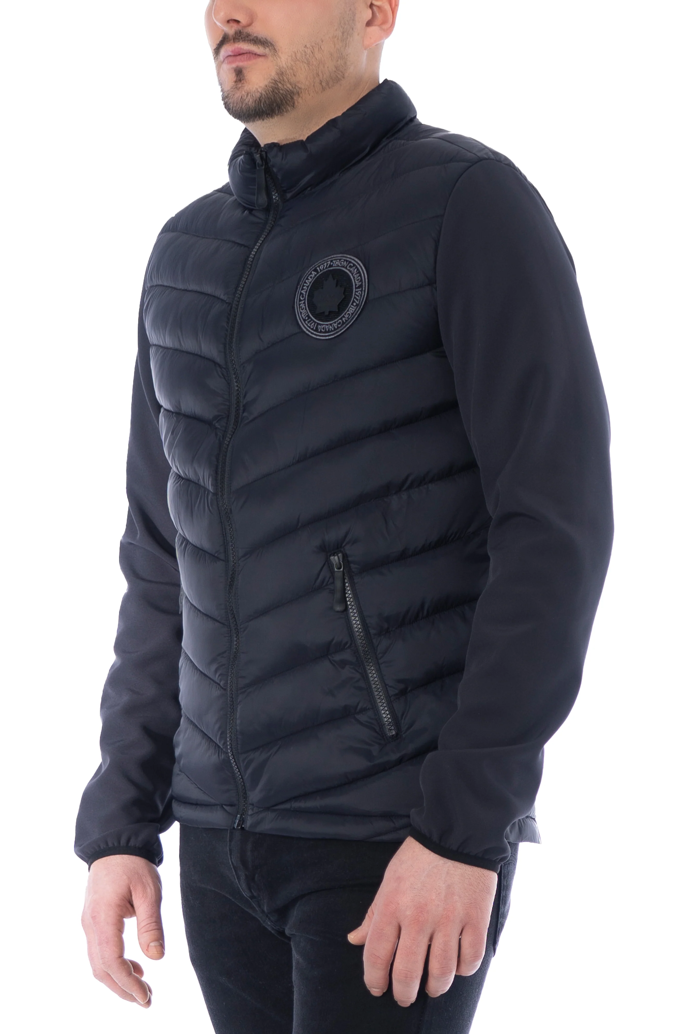 JAMES MIXED MEDIA JACKET - Image 2