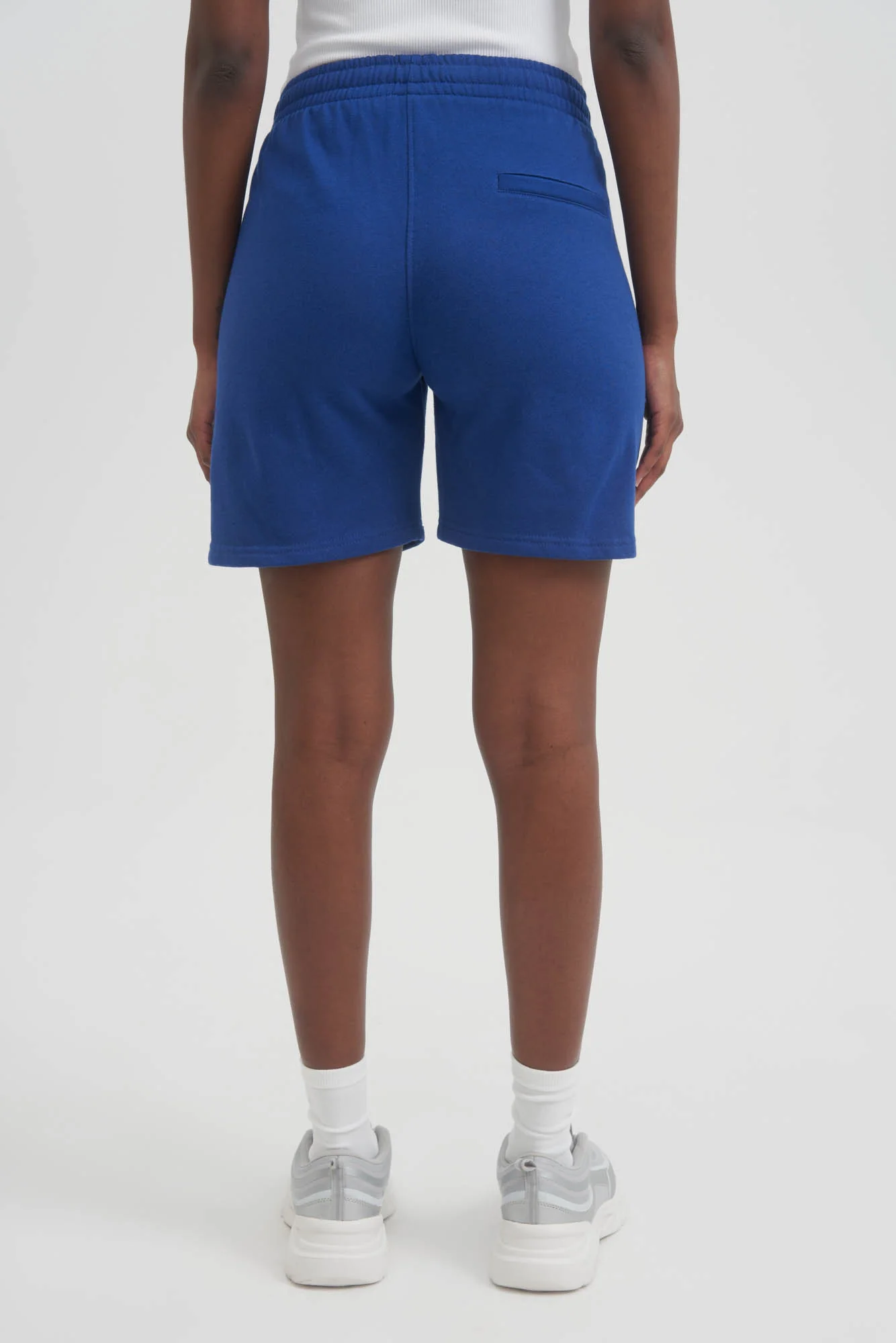 UNISEX LUXE FLEECE SWEAT SHORTS - ROYAL - Image 5